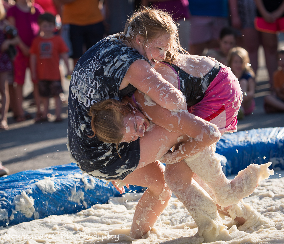 Mashed Potato Wrestling at the Maine Potato Blossom Festival