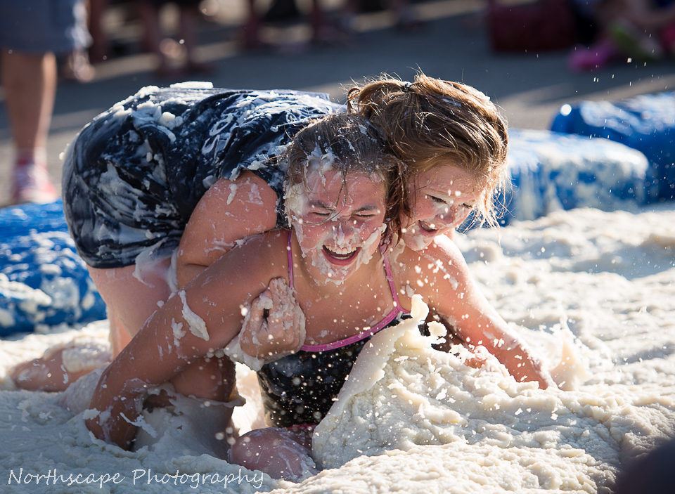 Mashed Potato Wrestling at the Maine Potato Blossom Festival