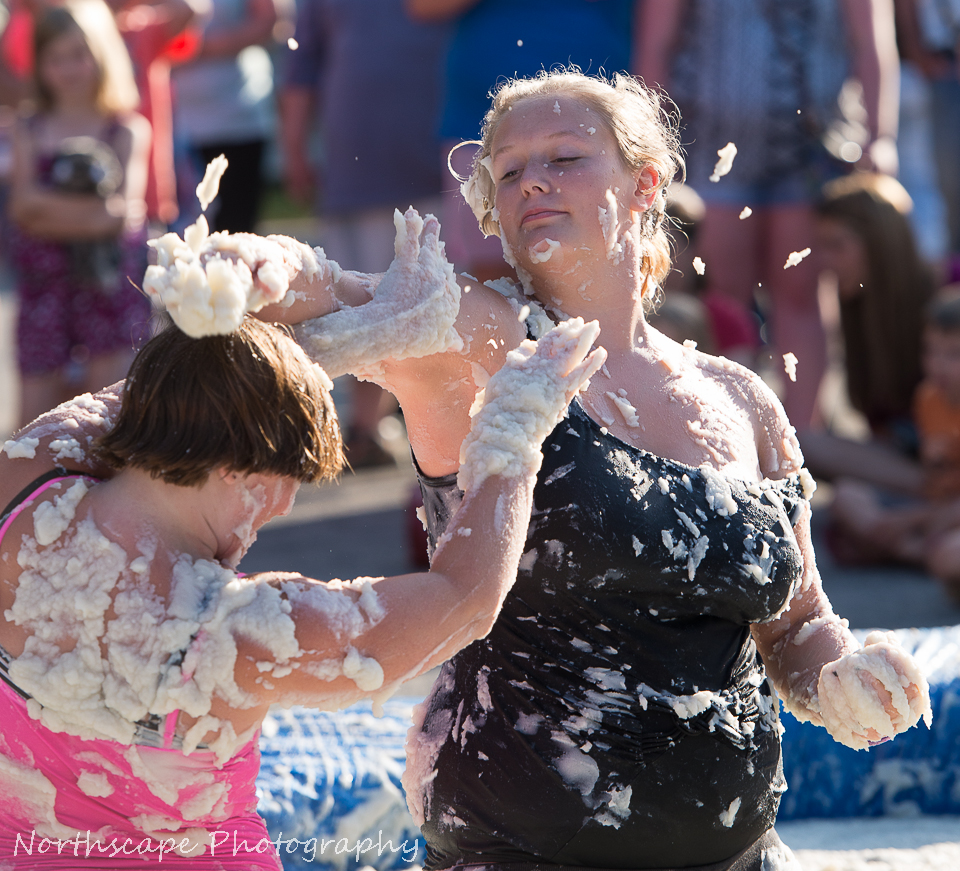 Mashed Potato Wrestling at the Maine Potato Blossom Festival