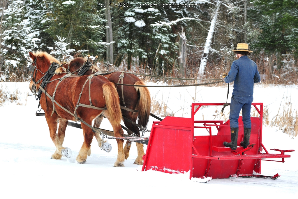 amish ice cutting 1